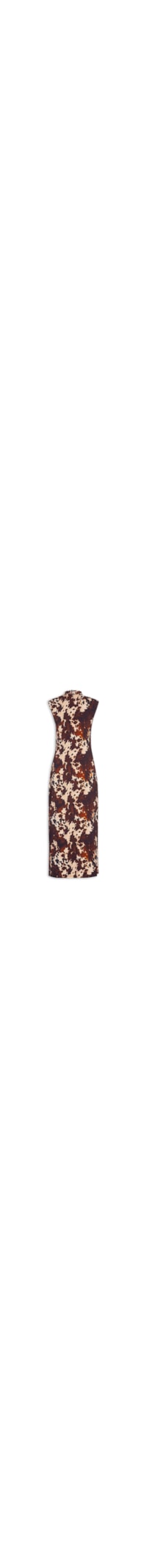Vestido Longo Estampado - Animal Print