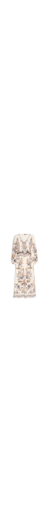 Vestido Longo Flor Do Deserto - Off White