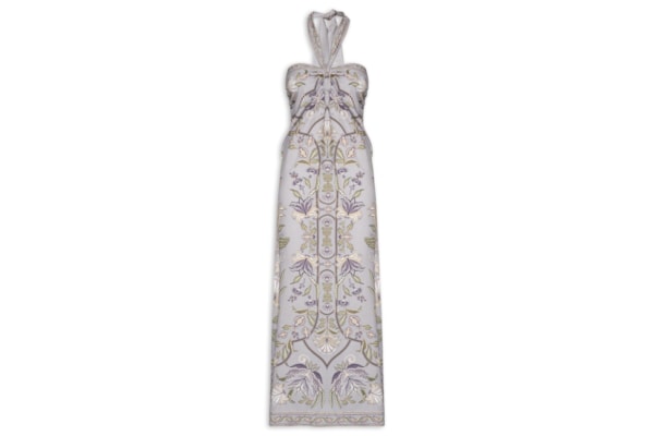Vestido Longo Flor do Deserto - Roxo