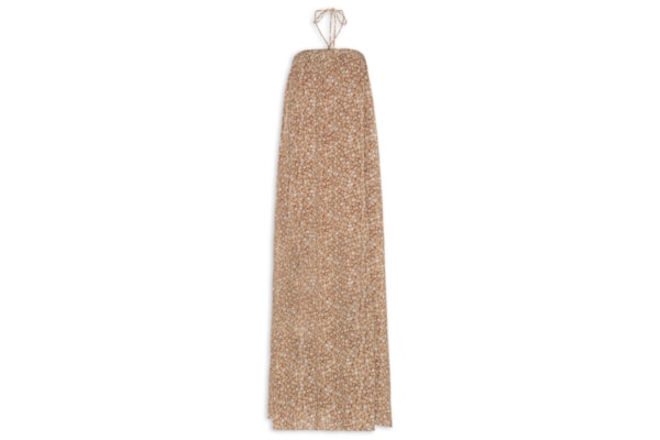 Vestido Longo Fluido Liberty Seeds – Marrom