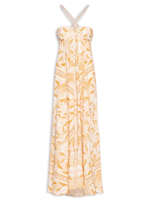 Vestido Longo Foz – Bege