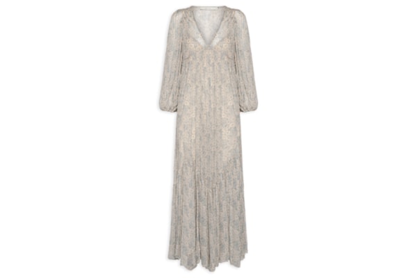 Vestido Longo GGT Estampa Melissa - Azul