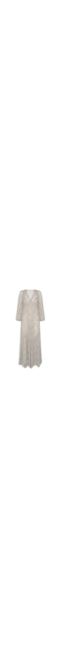 Vestido Longo GGT Estampa Melissa - Azul