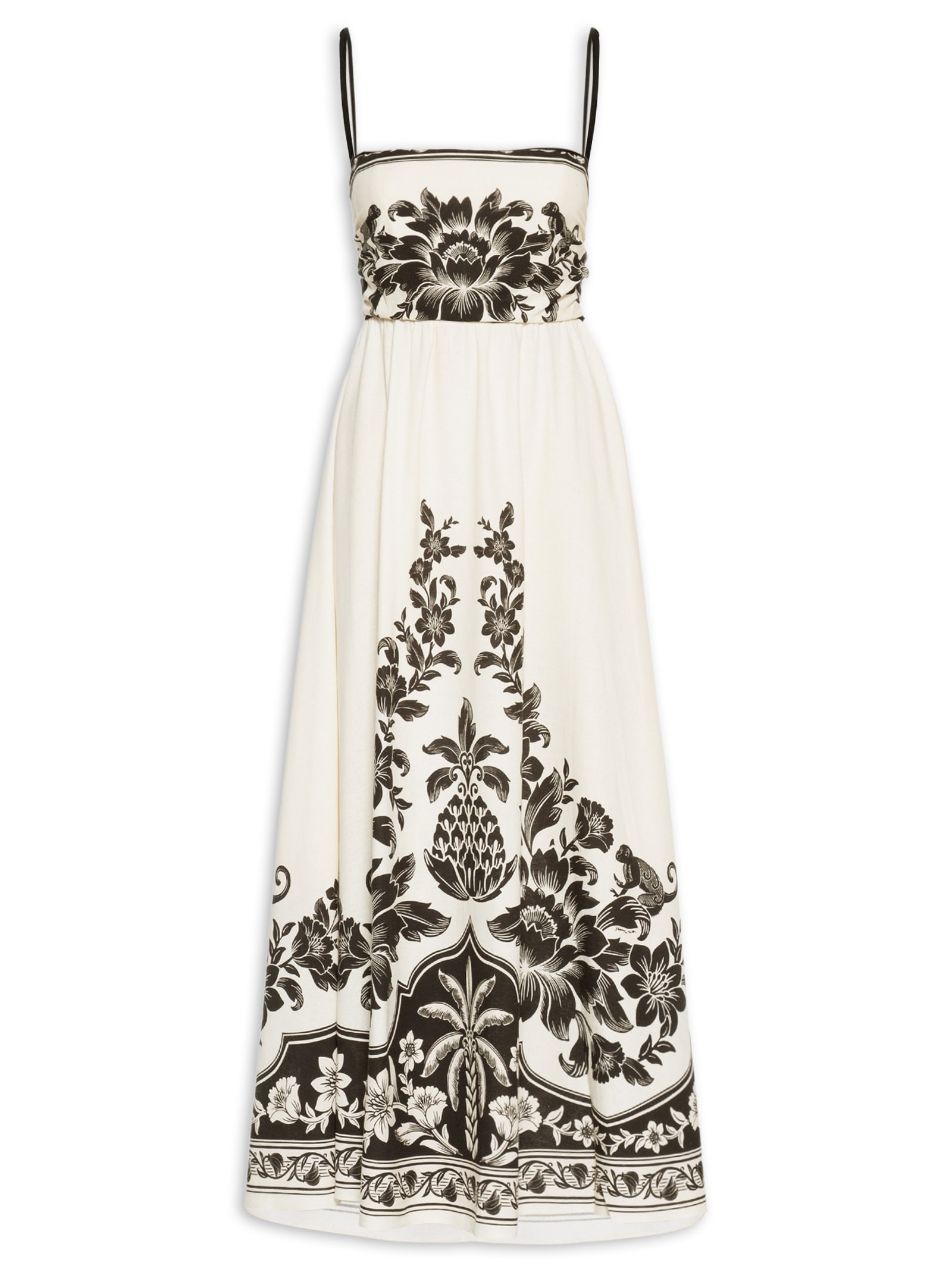 Vestido Longo Guanacaste Branco Farm