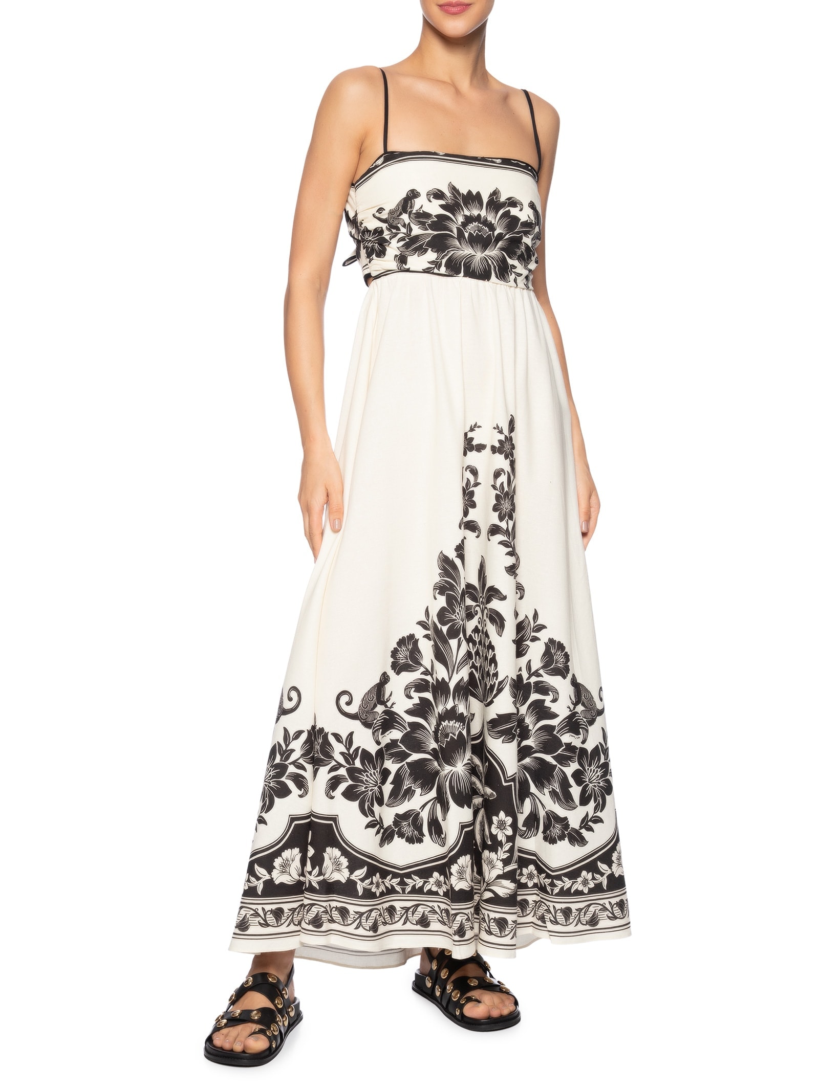 Vestido Longo Guanacaste Branco Farm