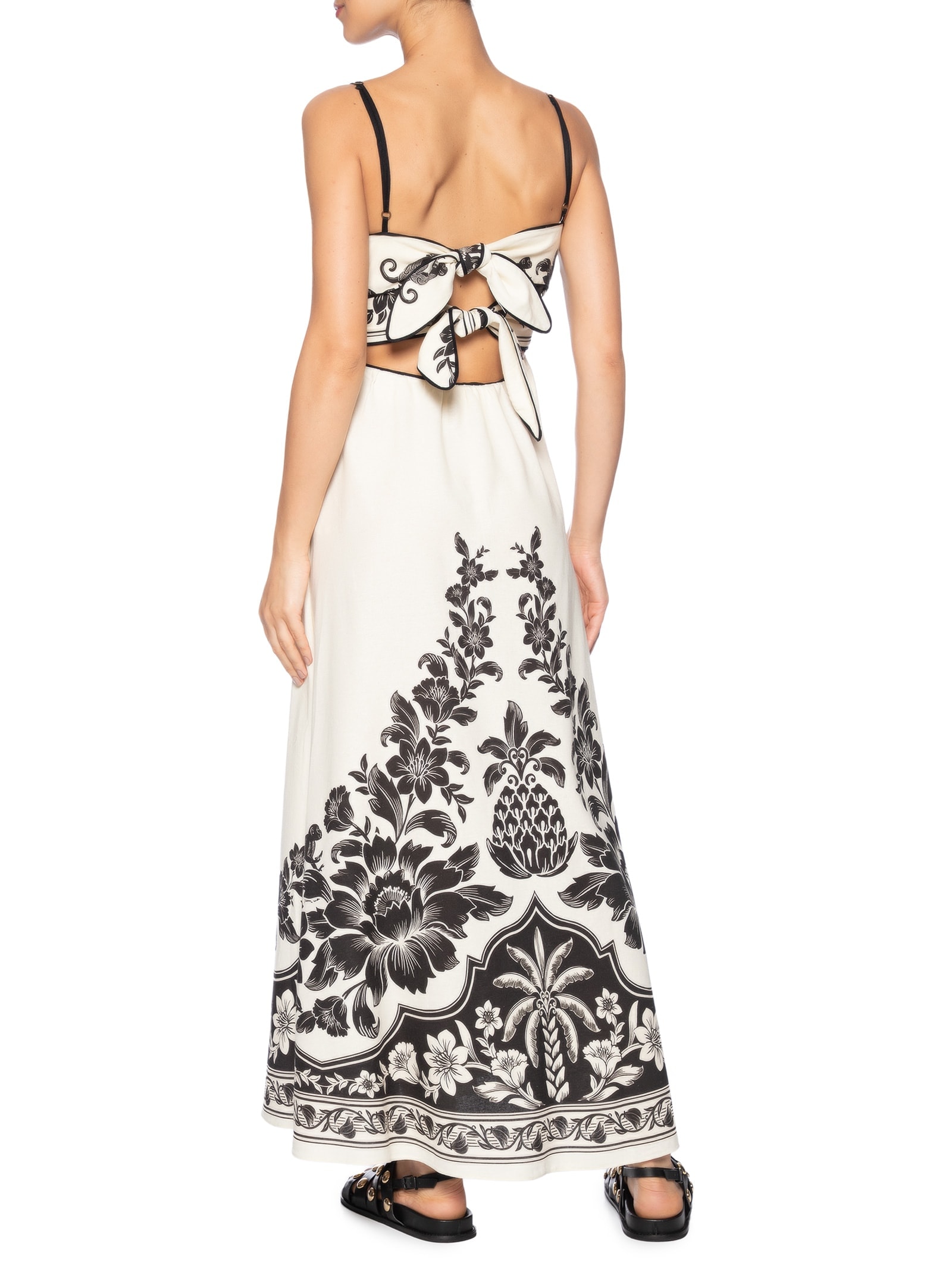 Vestido Longo Guanacaste Branco Farm