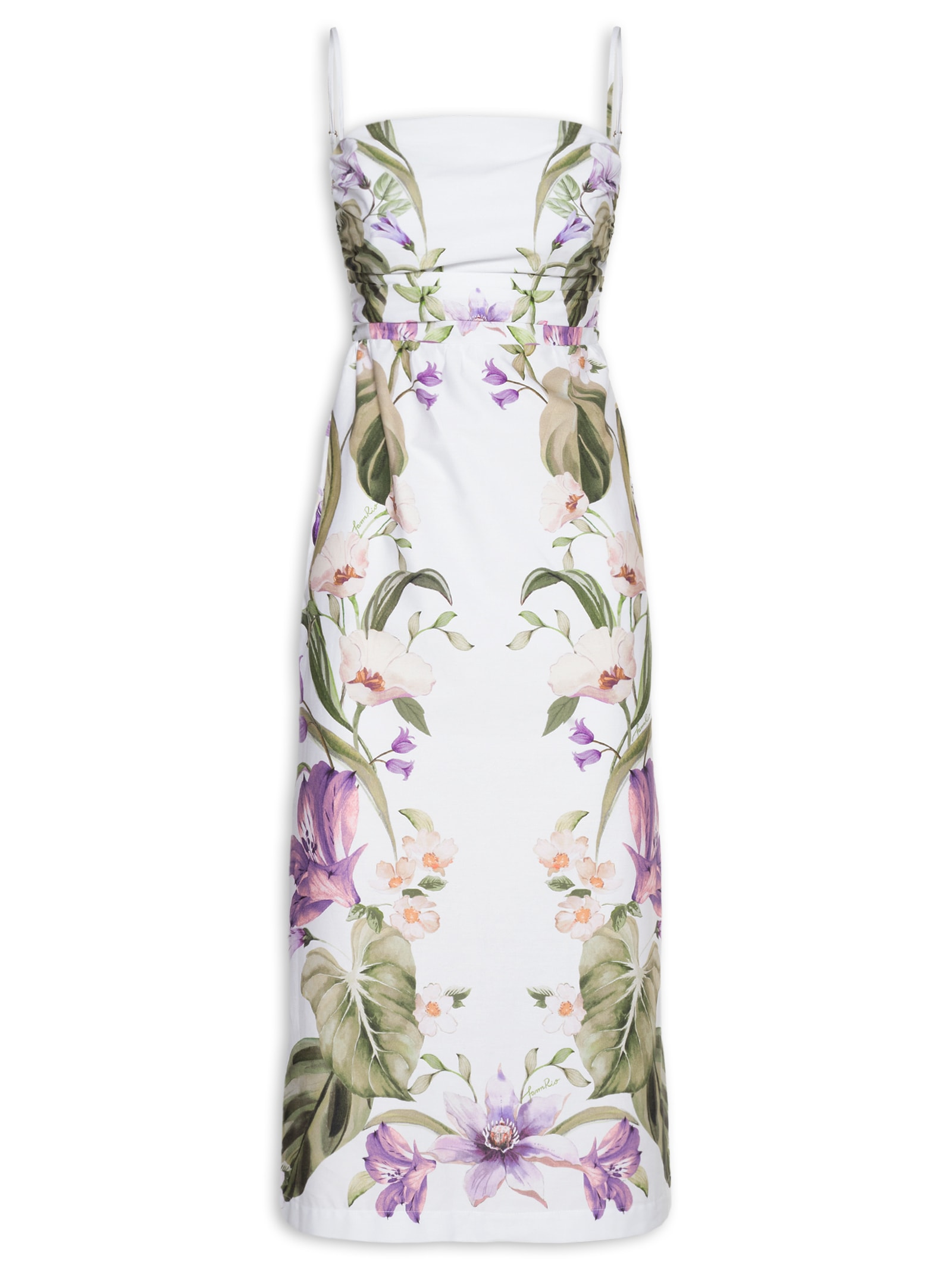 Vestido Longo Jardim Sereno – Branco Farm