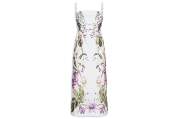 Vestido Longo Jardim Sereno – Branco