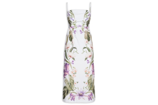 Vestido Longo Jardim Sereno – Branco