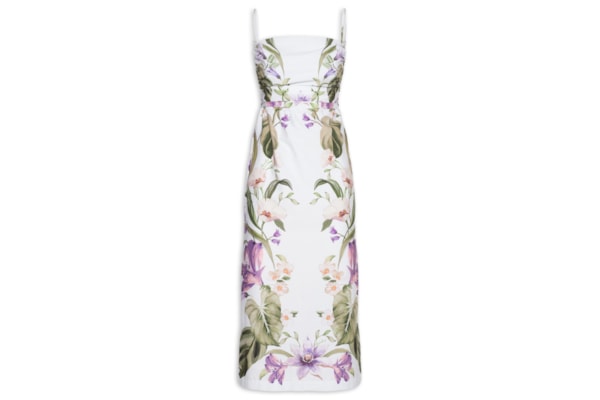 Vestido Longo Jardim Sereno – Branco