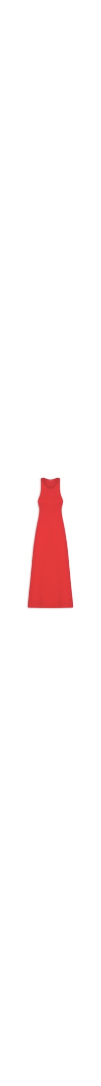 Vestido Longo Jersey Lab - Vermelho