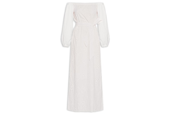 Vestido Longo Laise - Branco