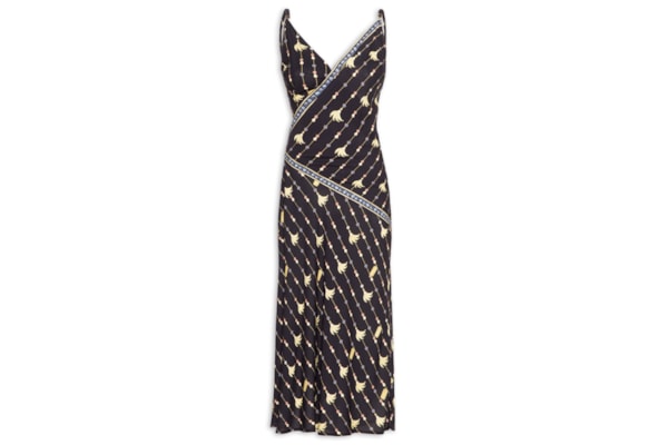 Vestido Longo Lenço Petra – Preto