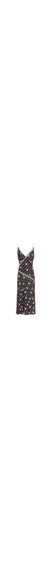 Vestido Longo Lenço Petra – Preto