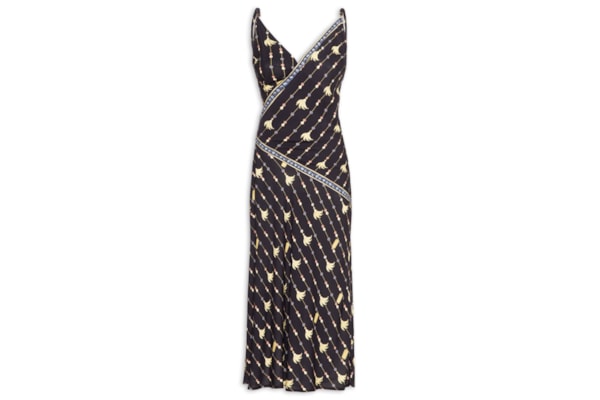 Vestido Longo Lenço Petra – Preto