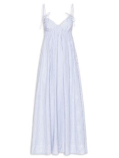 Vestido Longo Listra - Azul by FARM