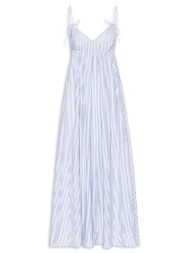 Vestido Longo Listra - Azul by FARM