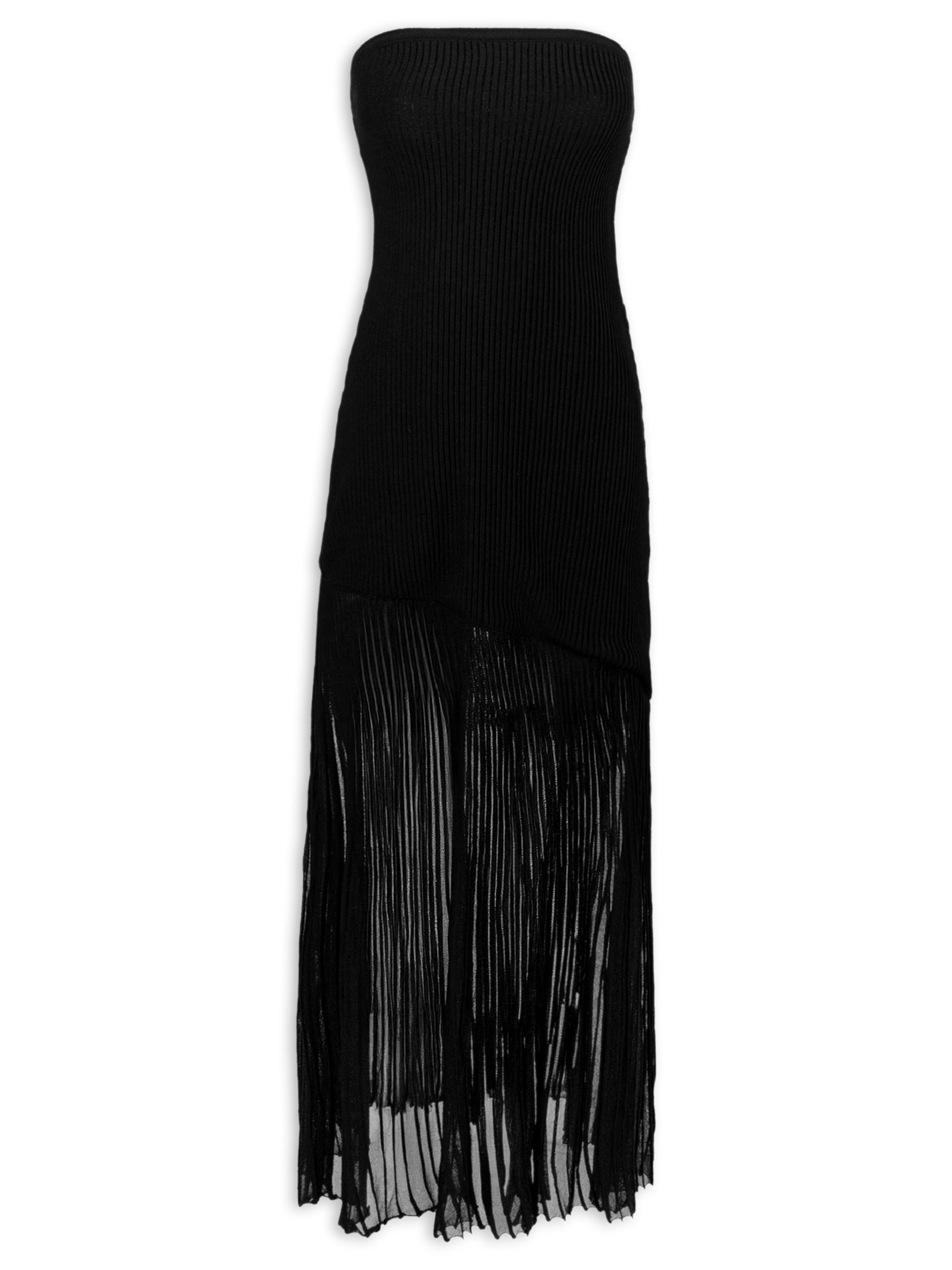 Vestido Longo Lucia Tricot – Preto Vix