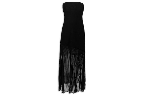 Vestido Longo Lucia Tricot – Preto