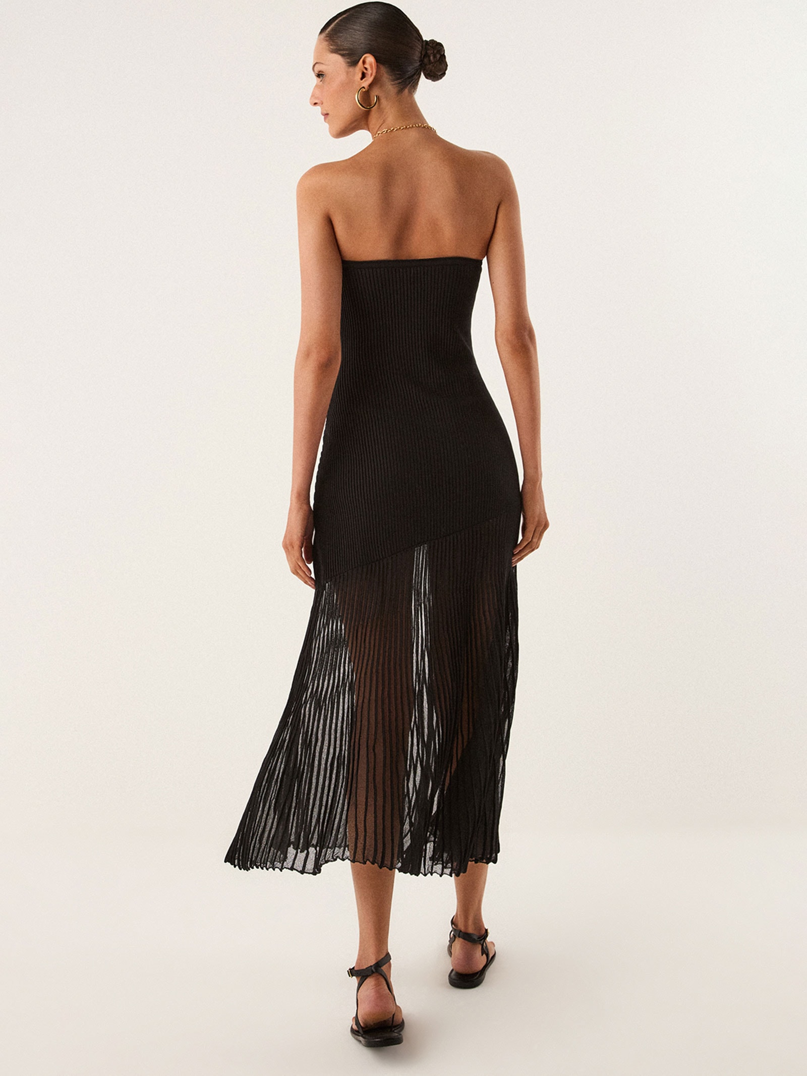 Vestido Longo Lucia Tricot – Preto Vix