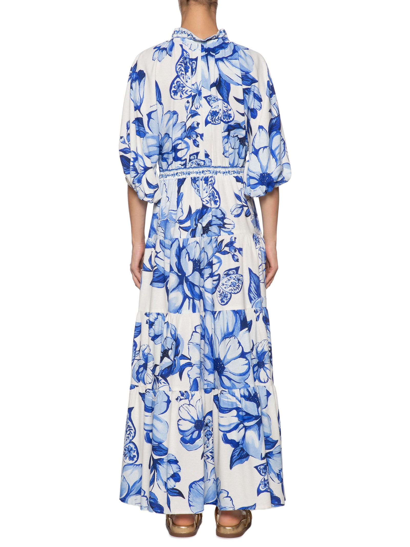 Chita Farm Vestido Midi Maxi Chita Porcelana Vestido Midi Maxi