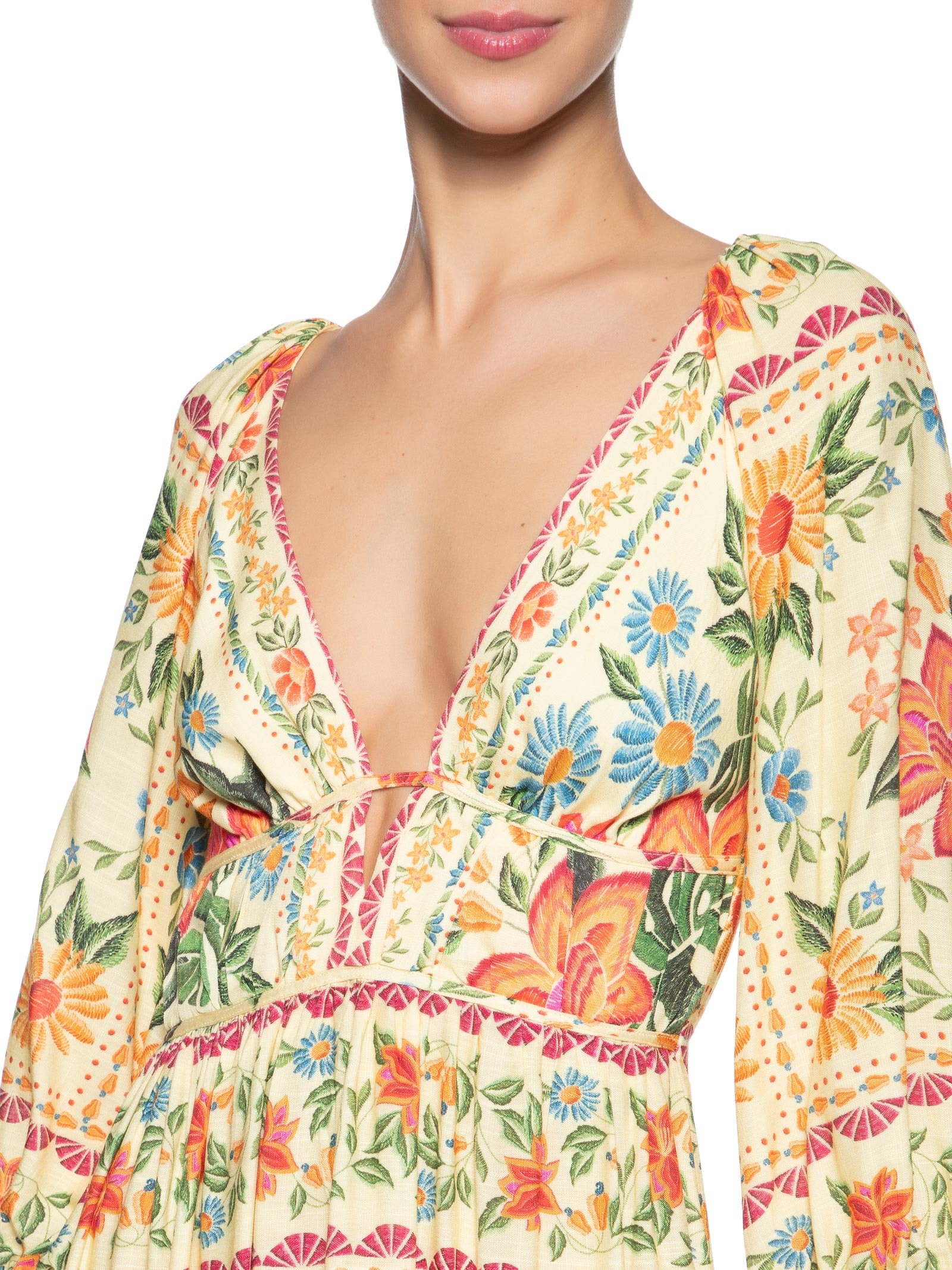 Vestido Sale Vestido Curto Dora Farm Vestido Cha De Hibisco Sales