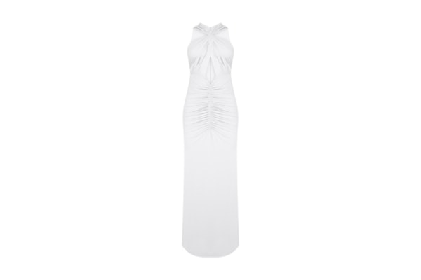 Vestido Longo Mareh Asterias Off White