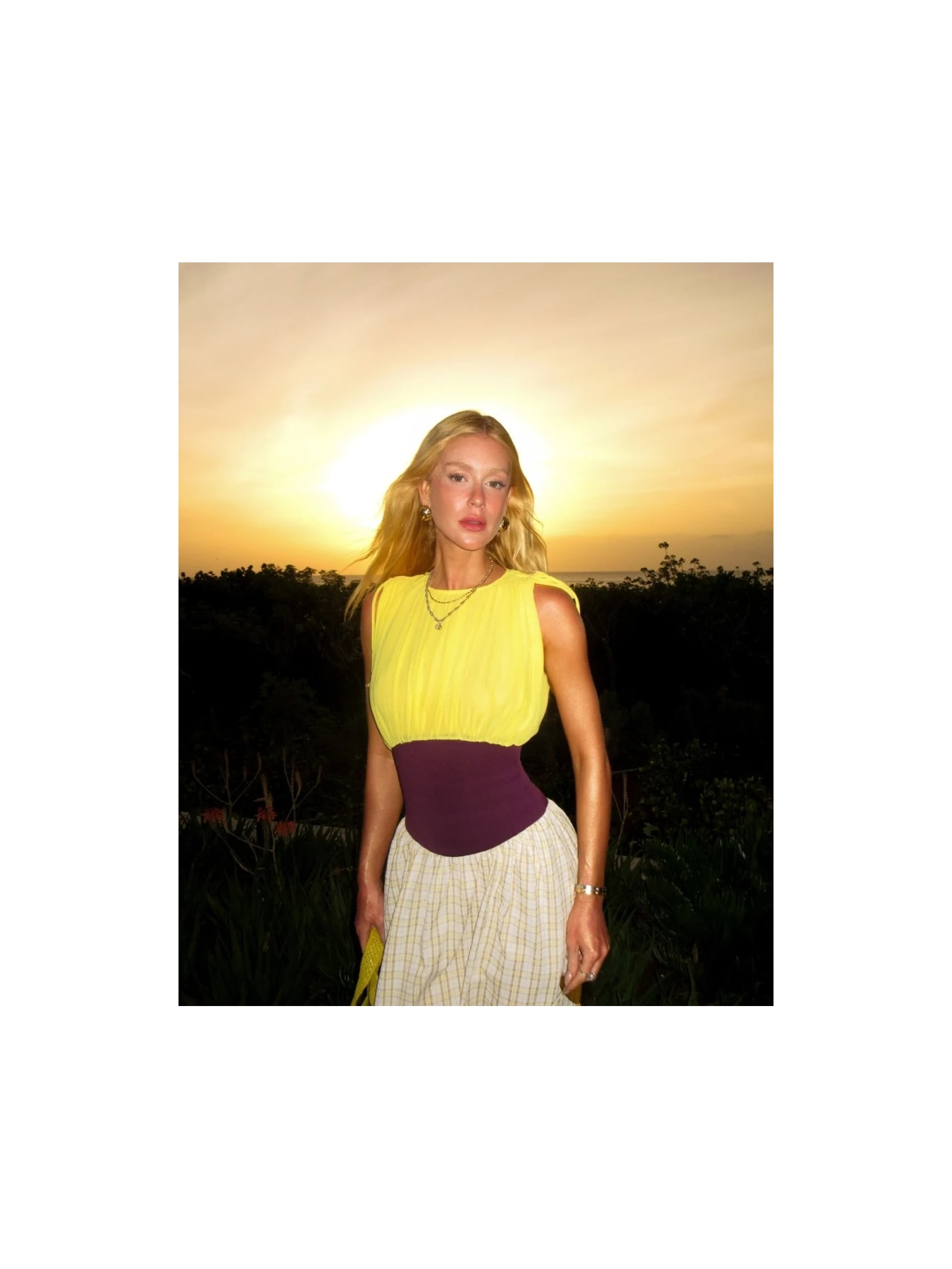 Vestido Longo Mareh Caracola Amarelo Shop Ginger