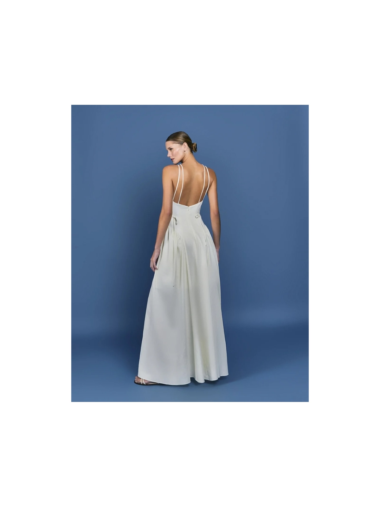 Vestido Longo Mareh Tartaruga Off White Shop Ginger
