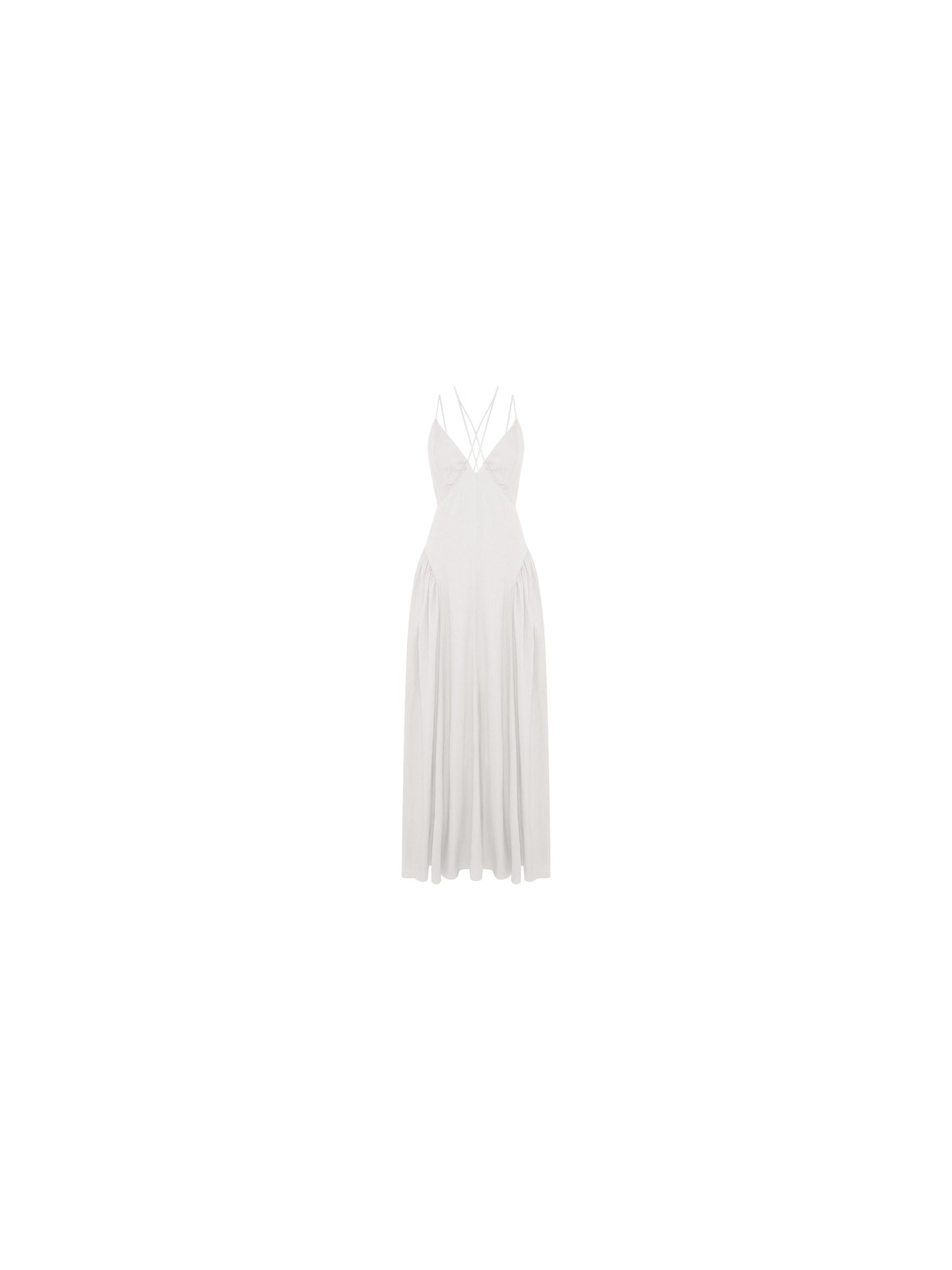 Vestido Longo Mareh Tartaruga Off White Shop Ginger