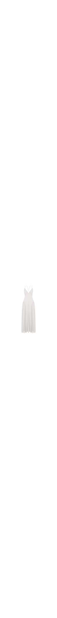 Vestido Longo Mareh Tartaruga Off White