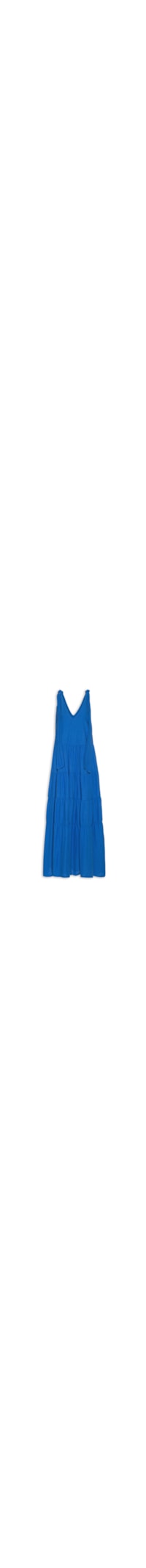 Vestido Longo Marias - Azul