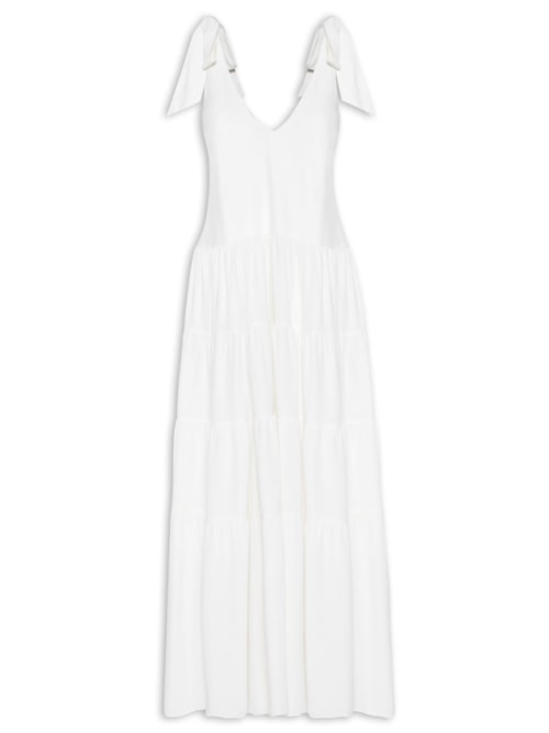 Vestido Longo Marias - Branco
