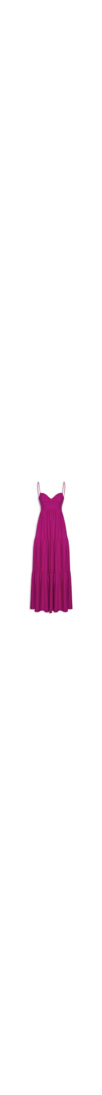 Vestido Longo Marias - Rosa