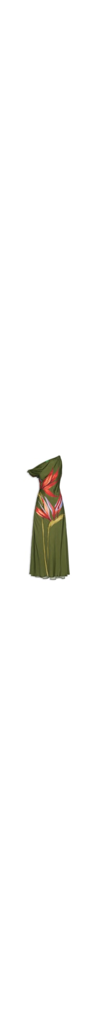 Vestido Longo Maxi Estrelica - Verde