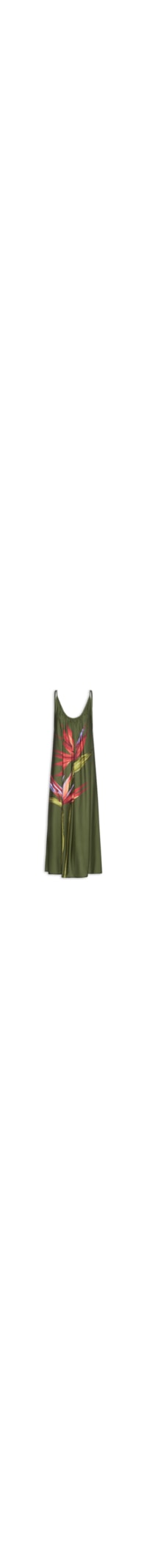 Vestido Longo Maxi Estrelicia - Verde