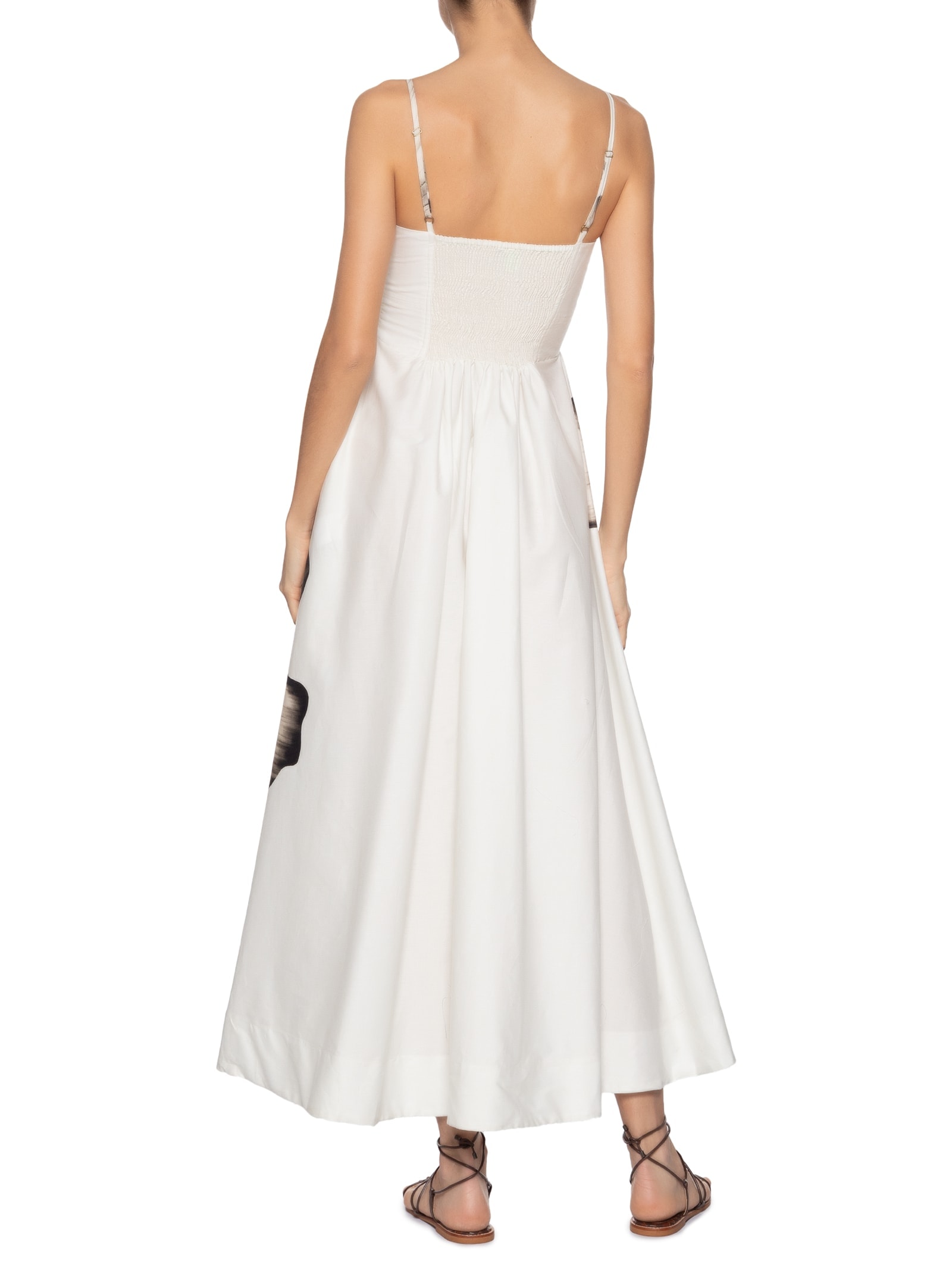 Vestido Longo Maya Branco Farm