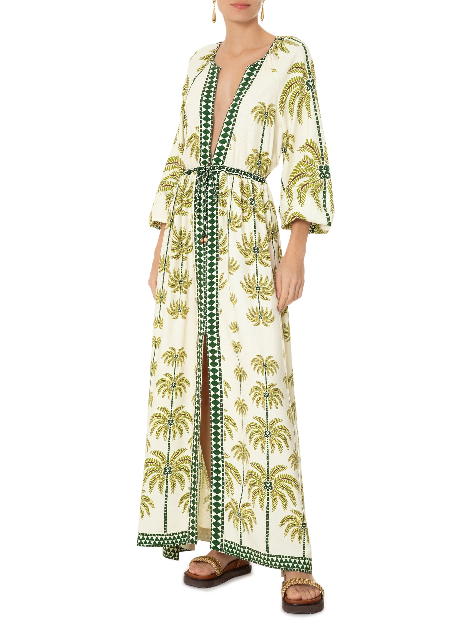 Vestido Longo Milani Coqueiros Localizado Verde Farm