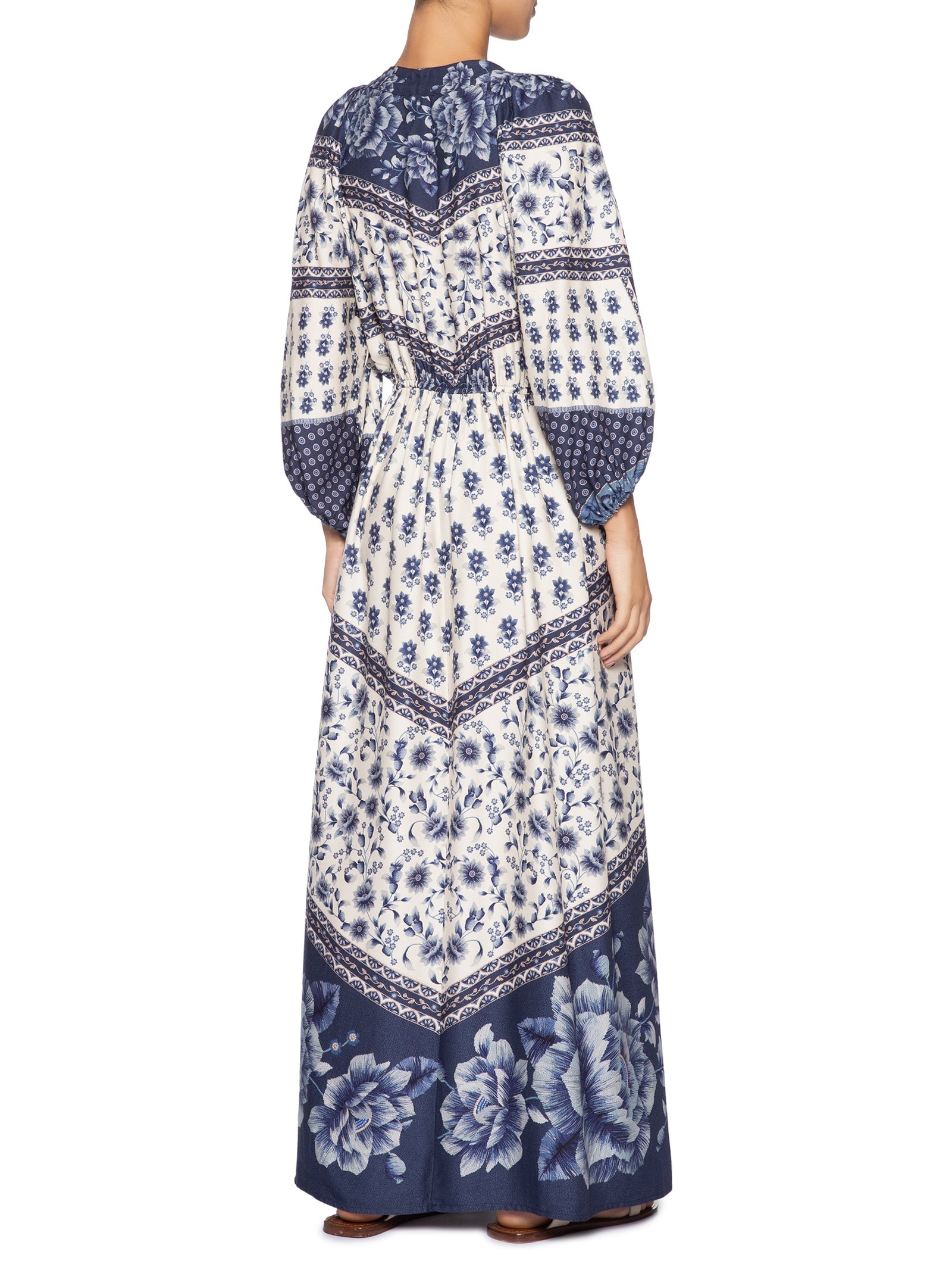 Vestido Longo Nara Branco Farm