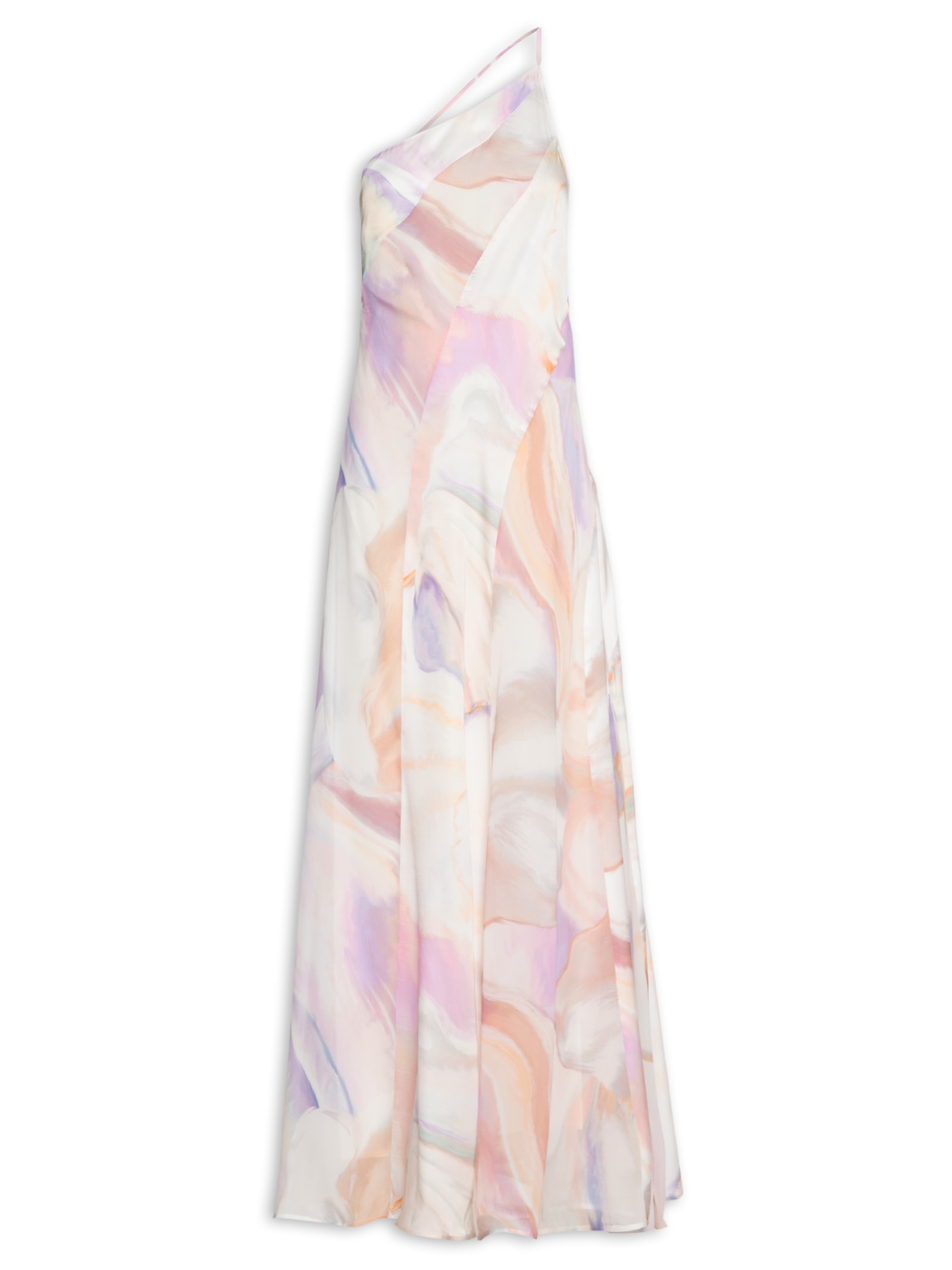 Vestido Longo Ombro Só Maxi Pérola Off White Farm