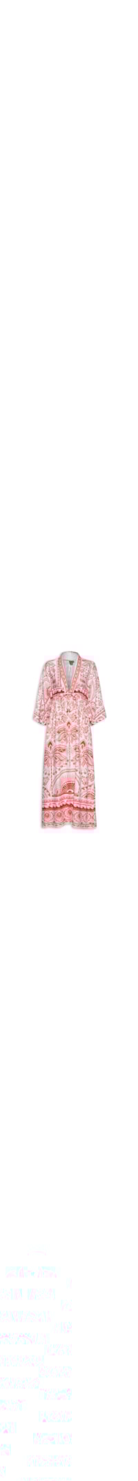 Vestido Longo Passeio De Rio - Vermelho