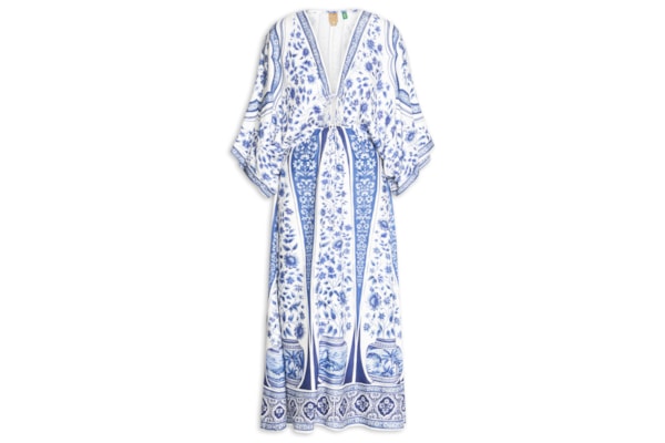 Vestido Longo Porcelana - Branco