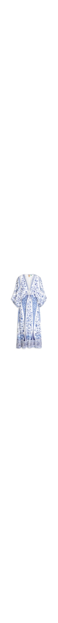 Vestido Longo Porcelana - Branco