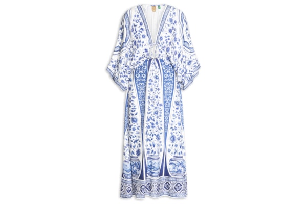 Vestido Longo Porcelana - Branco