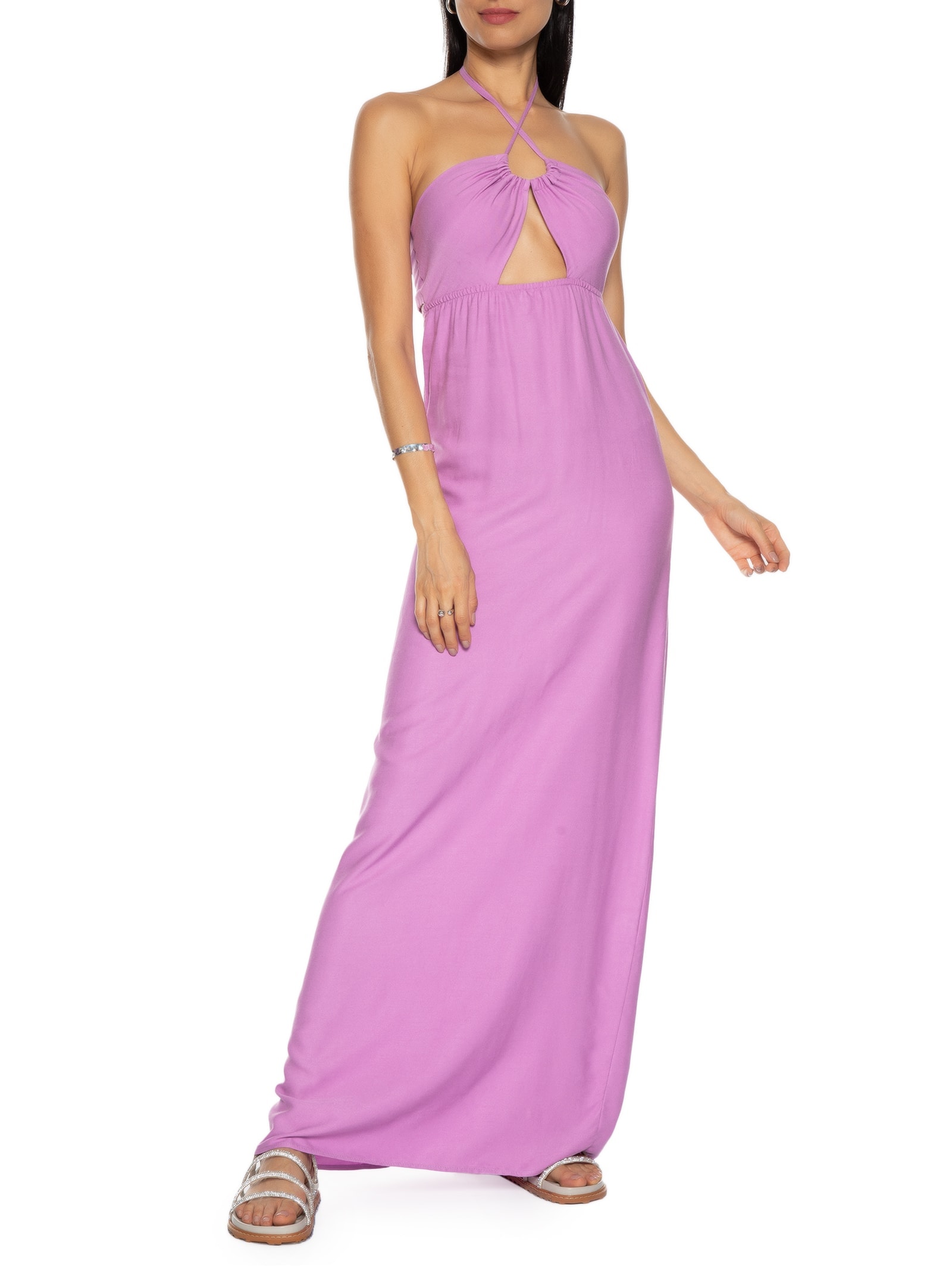 Vestido Longo Roxo Market 33