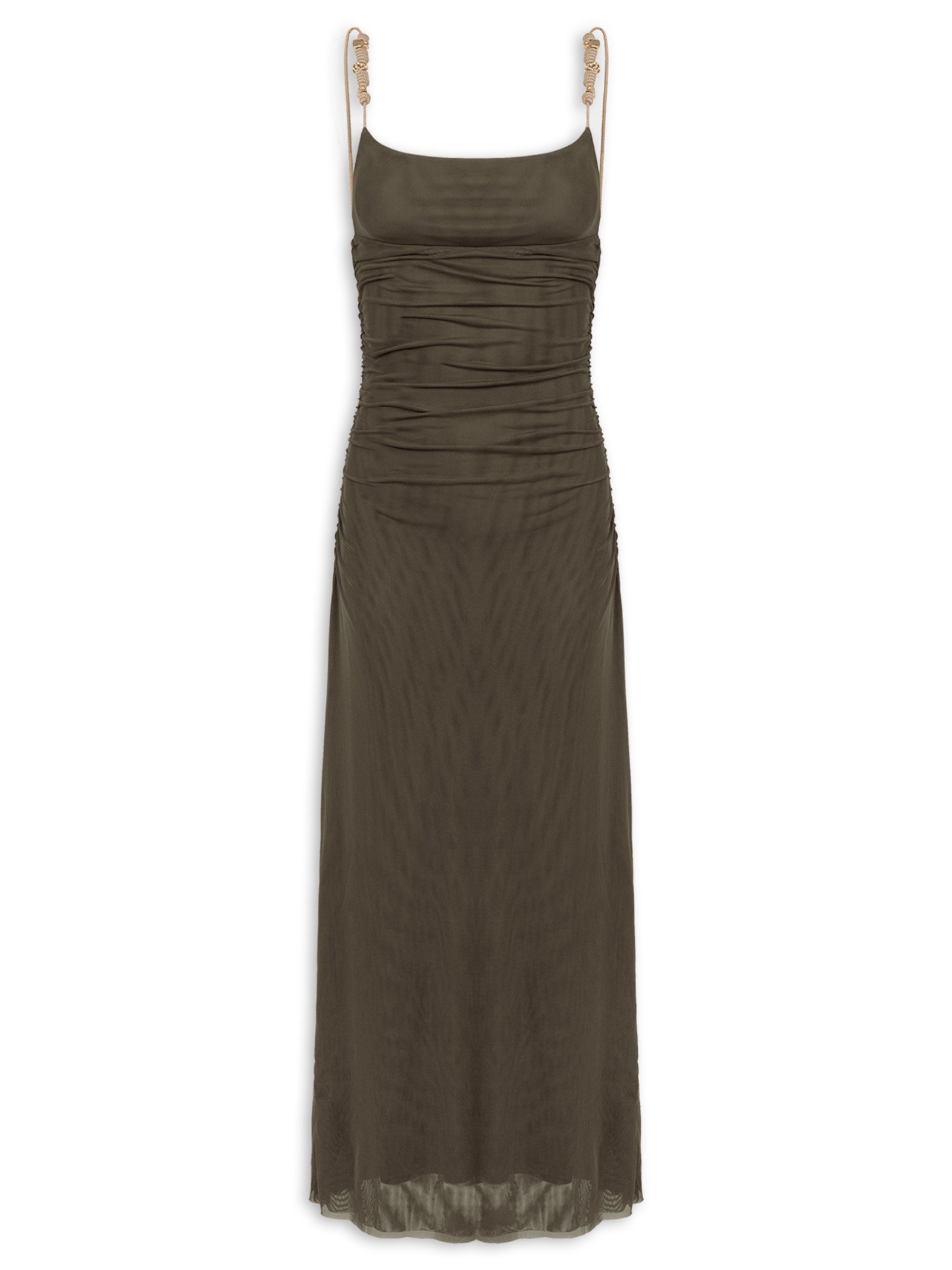 Vestido Longo Rumi Det Verde Vix