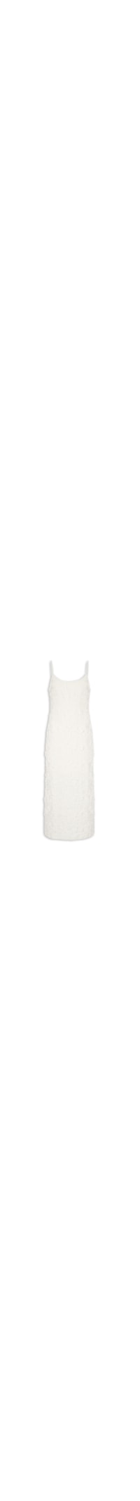 Vestido Longo Textura - Branco