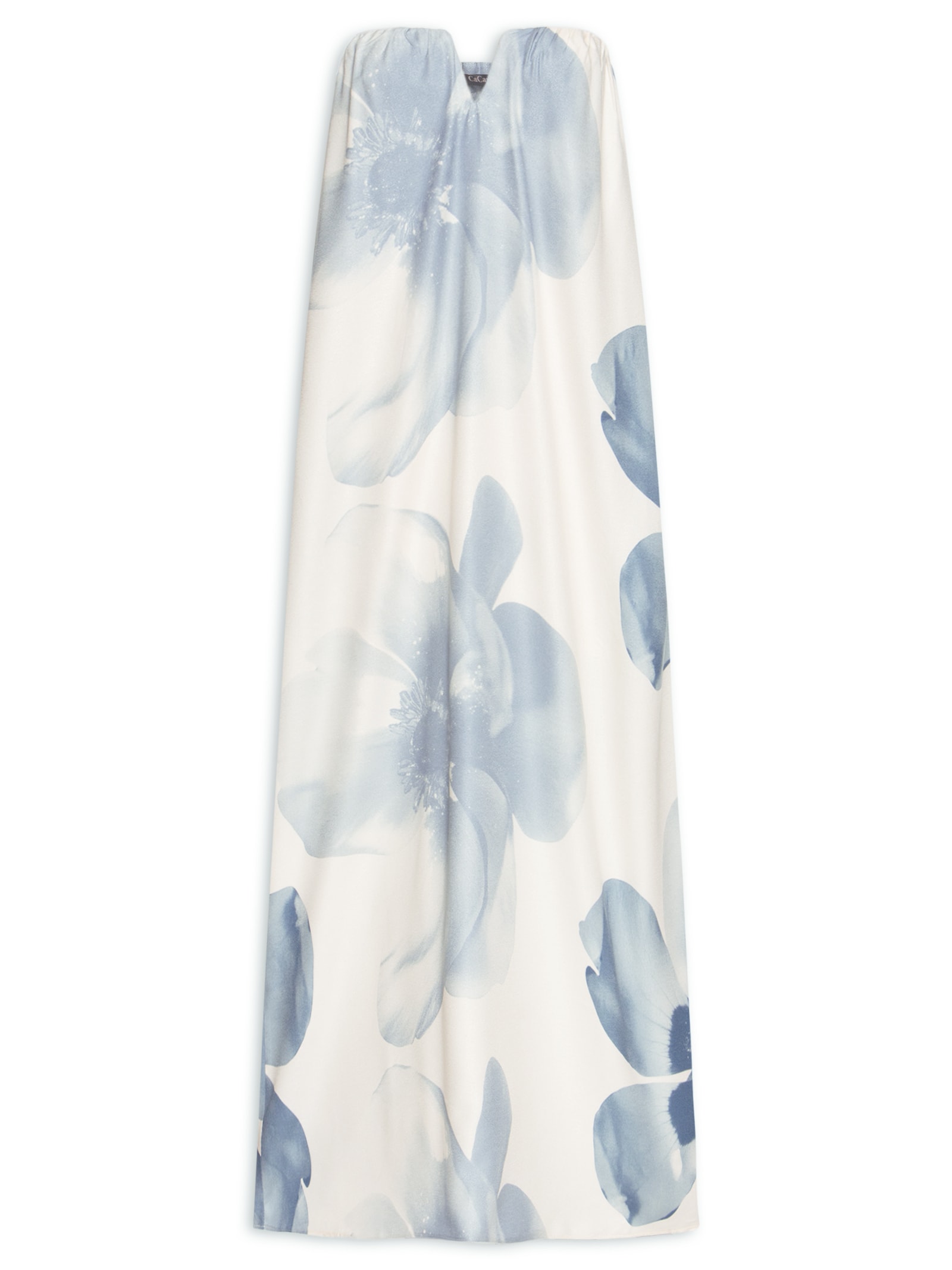 Vestido Longo Tomara Que Caia Branco Cacay