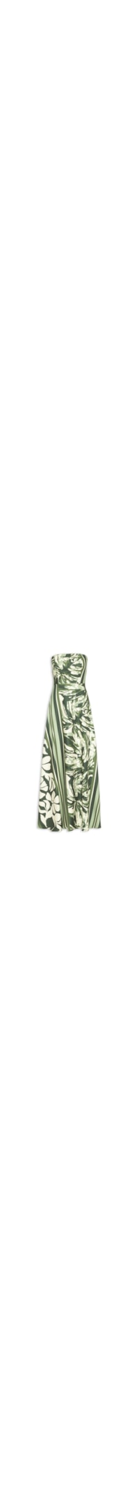 Vestido Longo Tomara Que Caia Godê - Verde