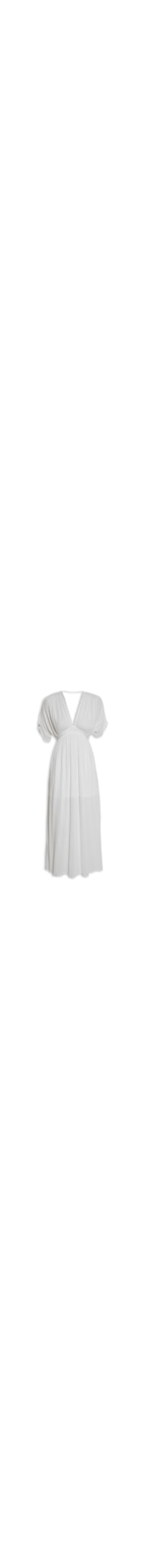 Vestido Longo Tranças - Branco